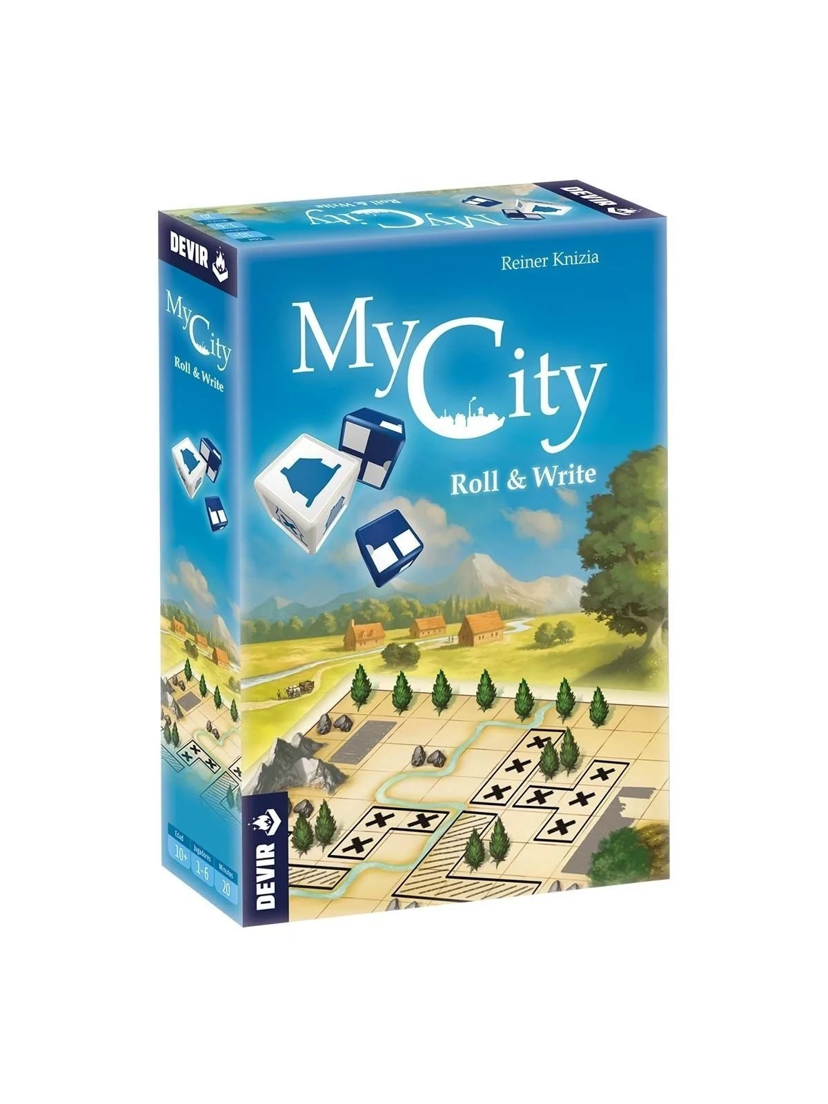 My City: Roll and Write de Devir en Juegos de Tablero | La Cueva Roja