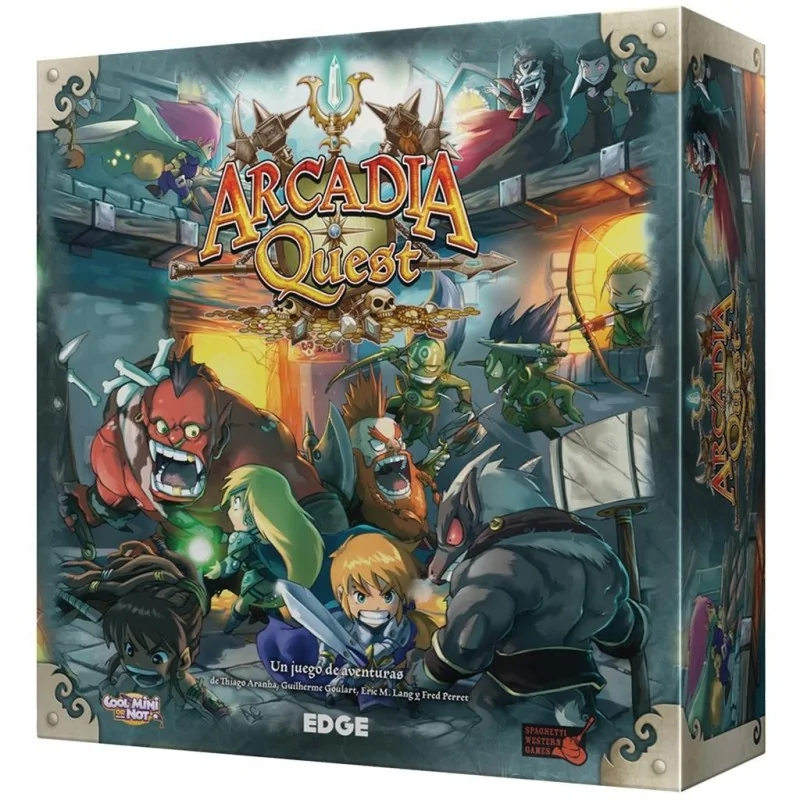 Arcadia Quest de CMON en Juegos de Tablero | La Cueva Roja