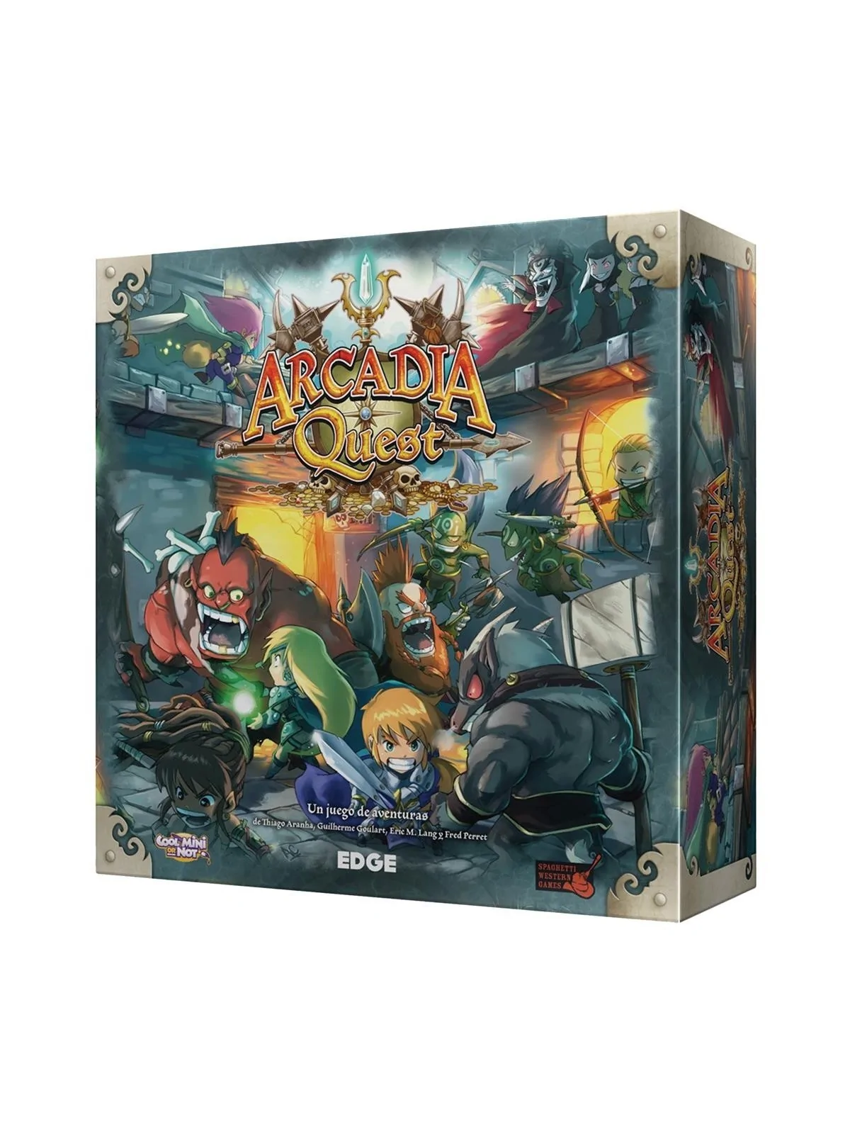 Arcadia Quest de CMON en Juegos de Tablero | La Cueva Roja