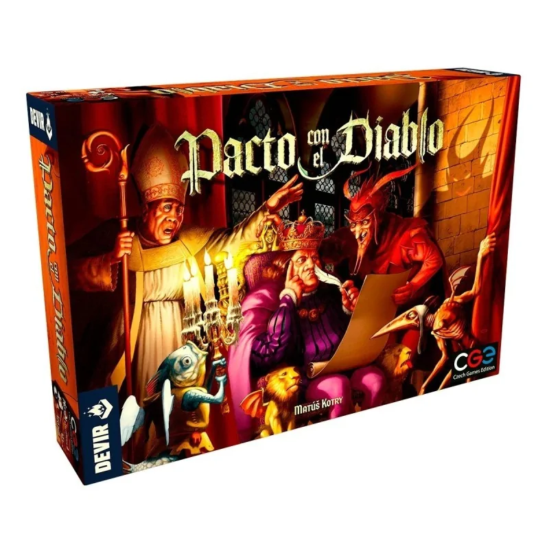 Pacto con el Diablo de Devir en Juegos de Tablero | La Cueva Roja