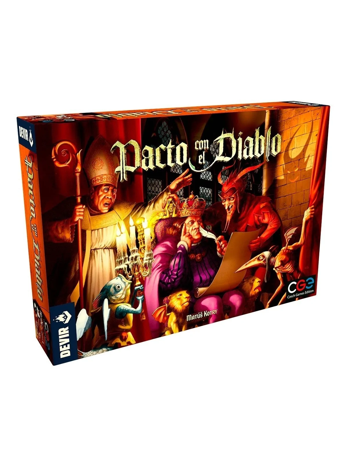 Pacto con el Diablo de Devir en Juegos de Tablero | La Cueva Roja