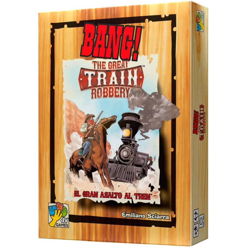 Bang! El Gran Asalto al Tren de dV Giochi en Juegos de Cartas | La Cueva Roja