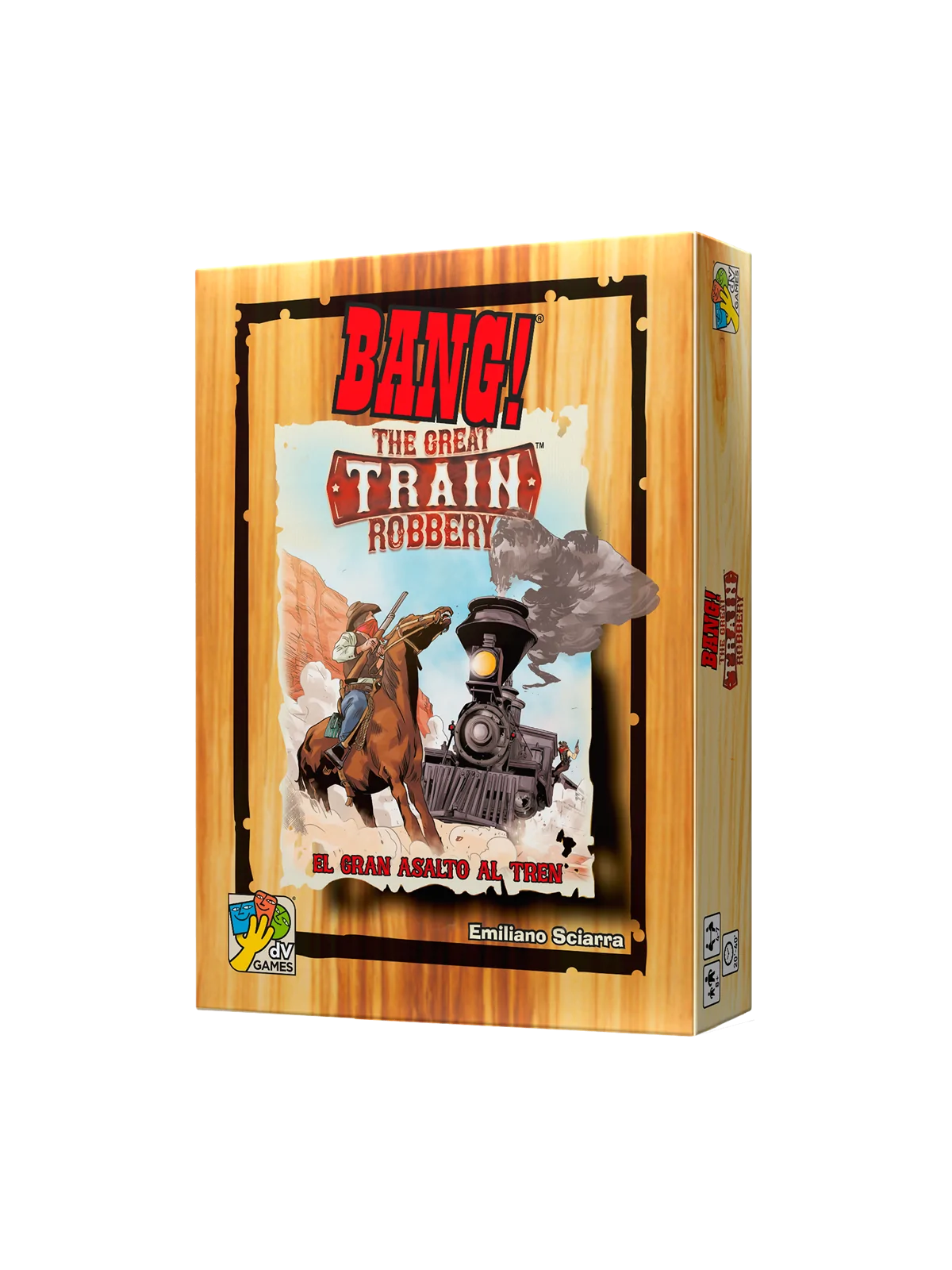 Bang! El Gran Asalto al Tren de dV Giochi en Juegos de Cartas | La Cueva Roja