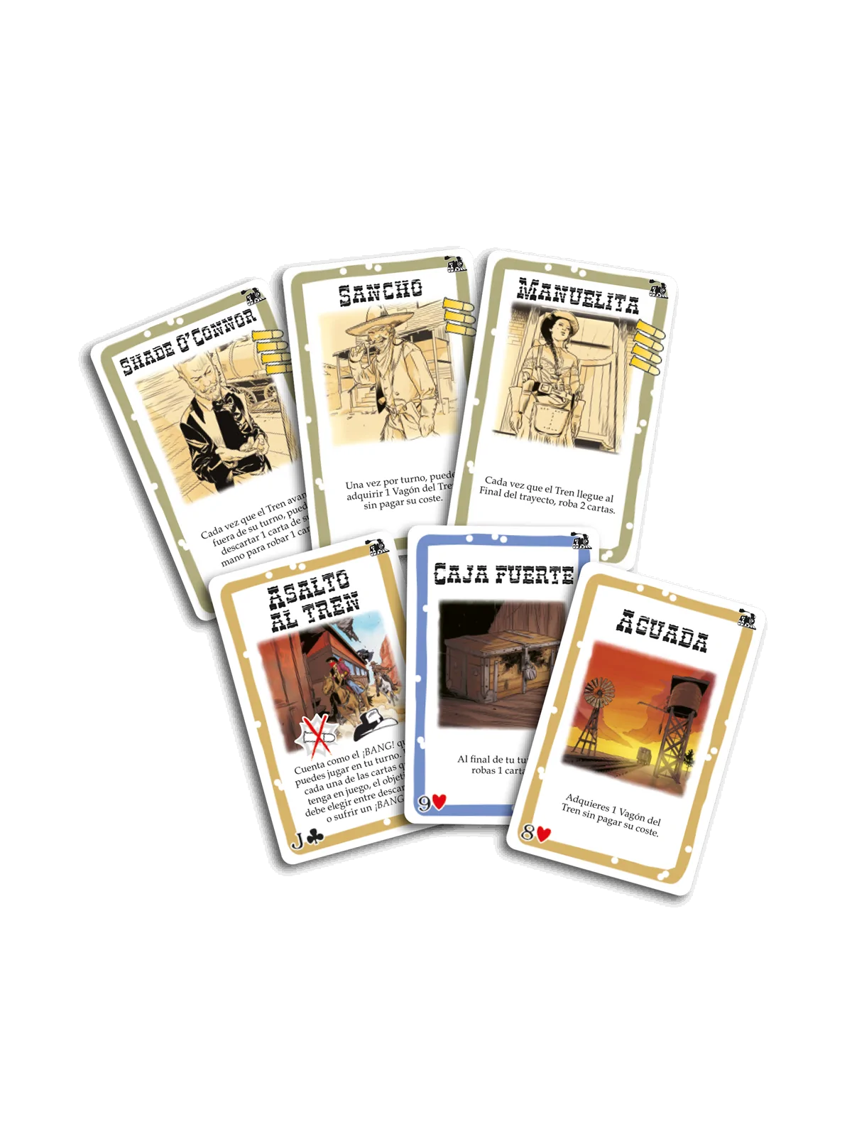 Bang! El Gran Asalto al Tren de dV Giochi en Juegos de Cartas | La Cueva Roja