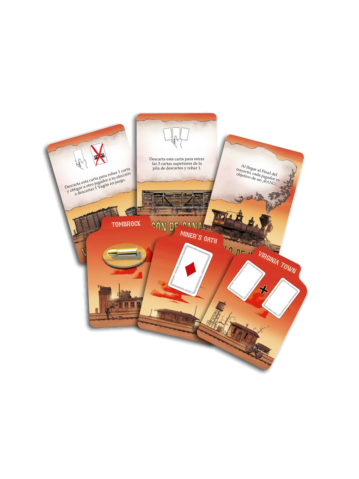 Bang! El Gran Asalto al Tren de dV Giochi en Juegos de Cartas | La Cueva Roja