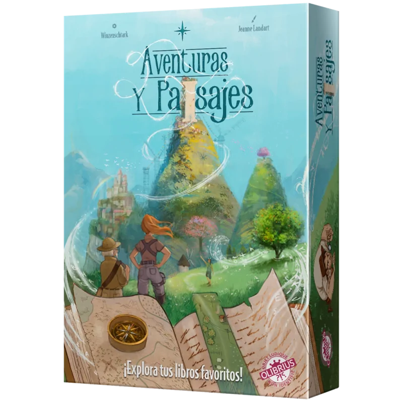 Aventuras y Paisajes de Asmodee en Juegos de Tablero | La Cueva Roja