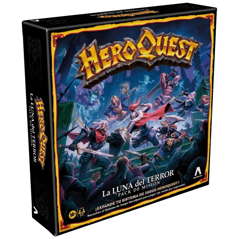 Heroquest: La Luna del Terror de Hasbro en Juegos de Tablero | La Cueva Roja