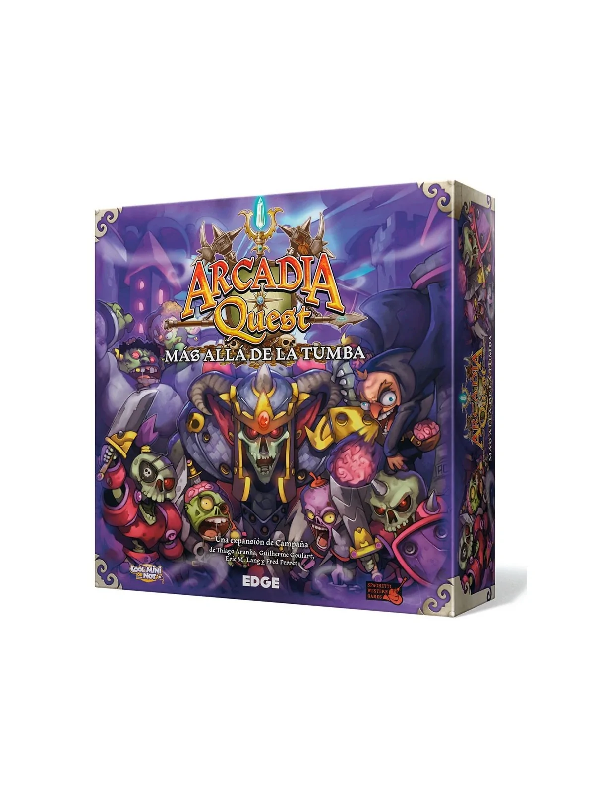 Arcadia Quest: Más Allá de la Tumba de CMON en Juegos de Tablero | La Cueva Roja