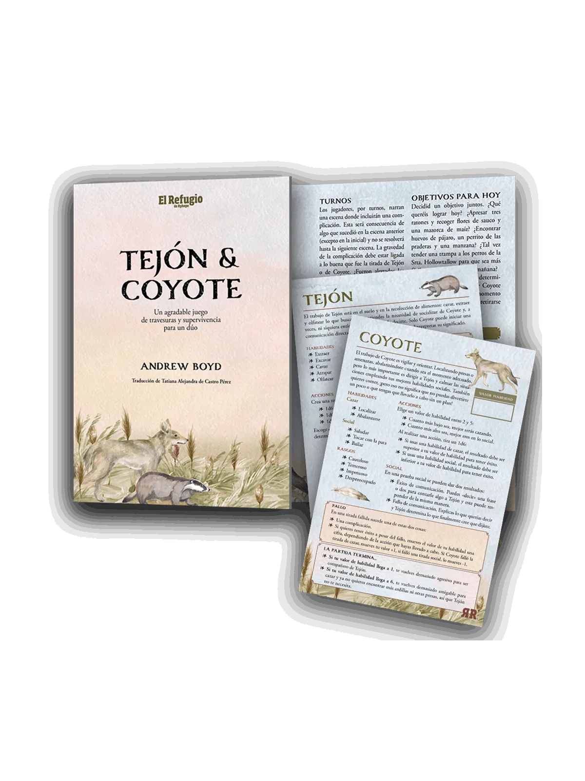 Tejón y Coyote de El Refugio de Ryhope en Juegos de Rol | La Cueva Roja
