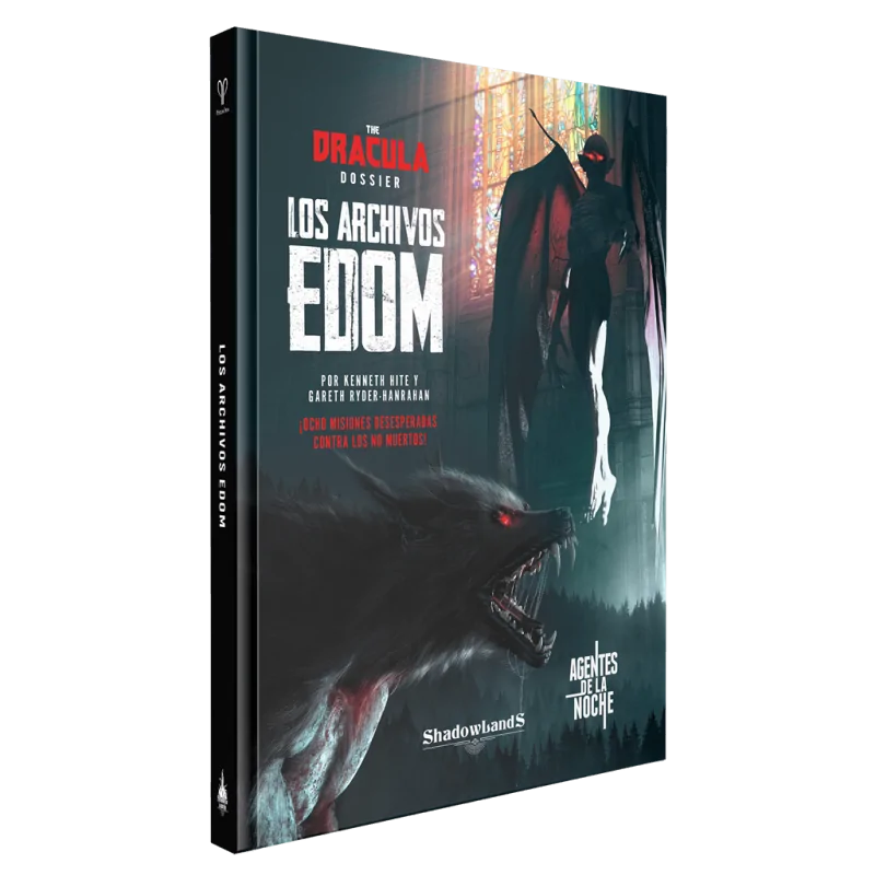 The Dracula Dossier: Los Archivos Edom de Shadowlands Ediciones en Juegos de Rol | La Cueva Roja