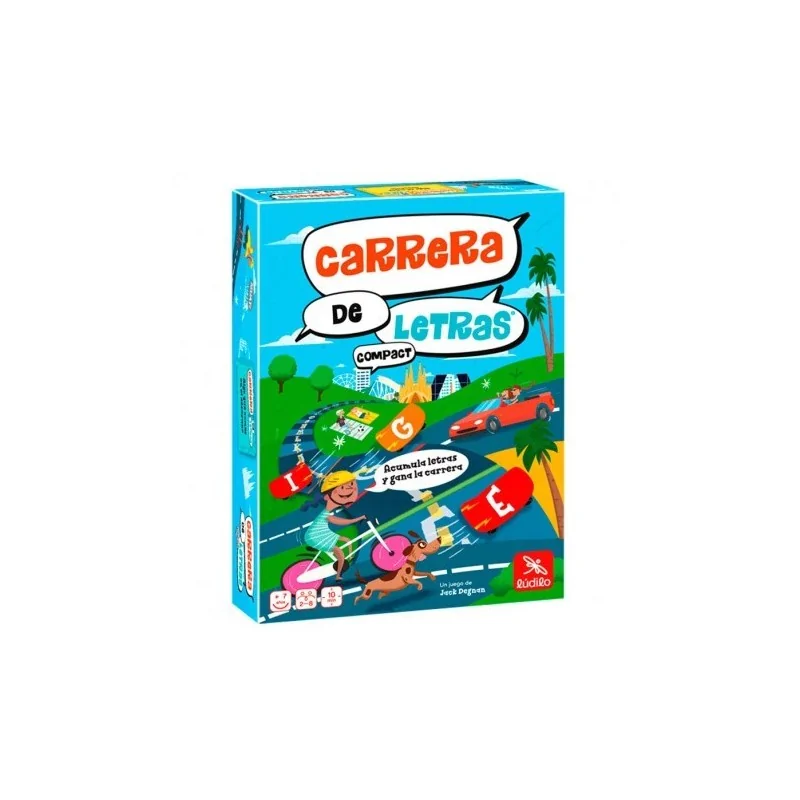 Carrera de Letras Compact de Ludilo en Juegos de Tablero | La Cueva Roja