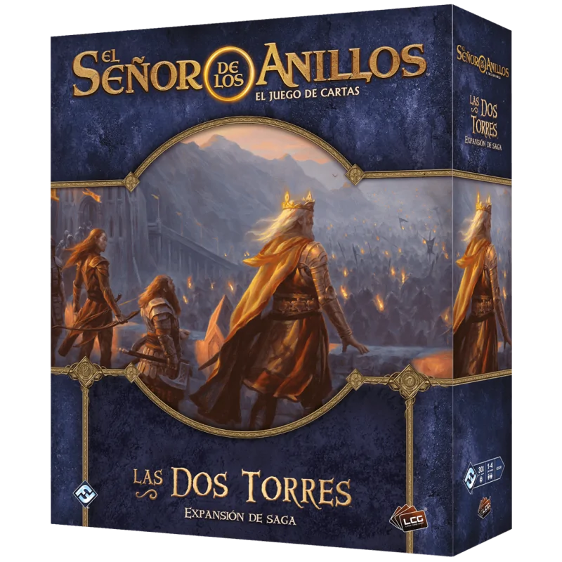 El Señor de los Anillos LCG: Las Dos Torres Expansión de Saga de Fantasy Flight Games en Juegos de Tablero | La Cueva Roja