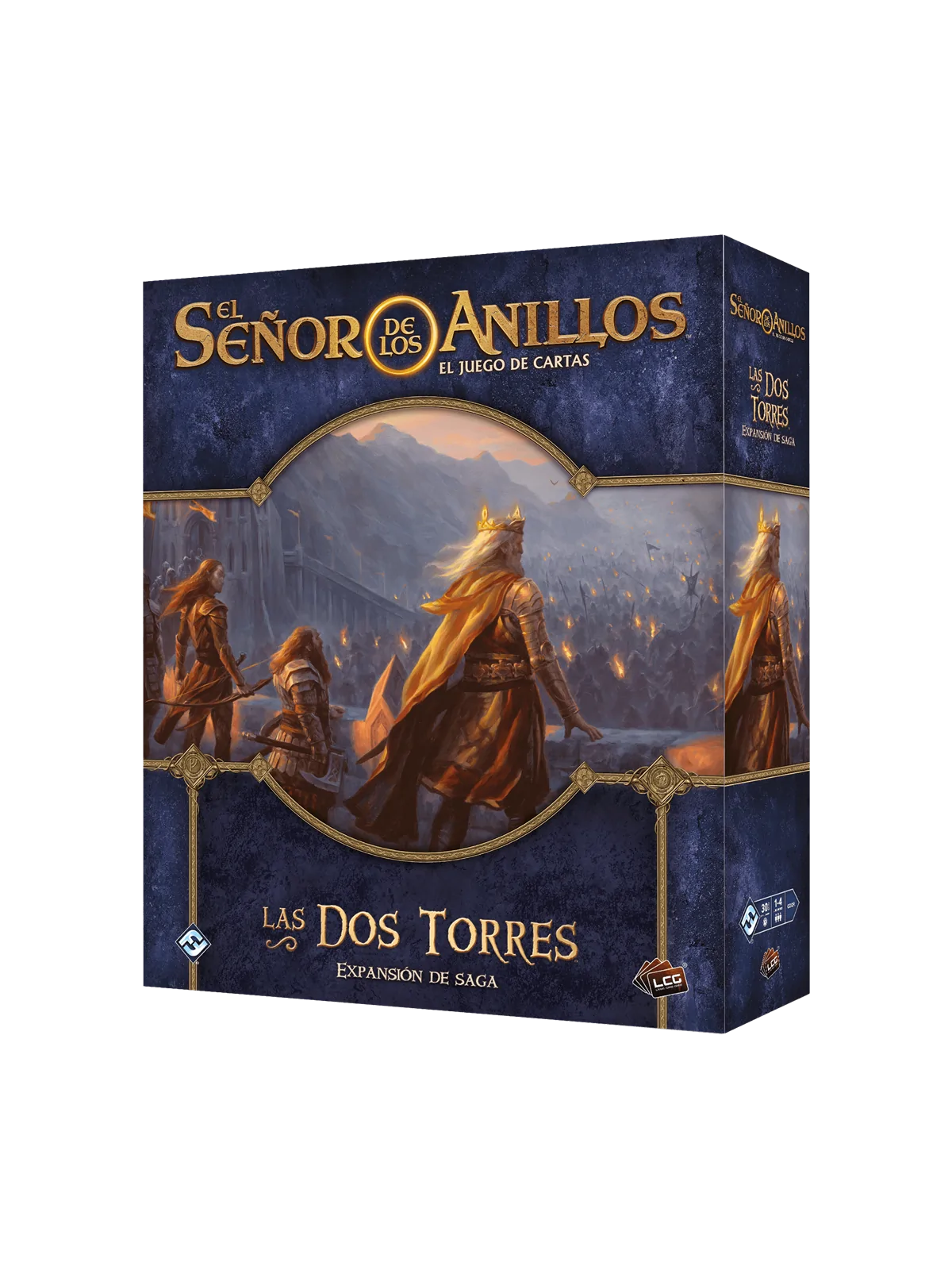 El Señor de los Anillos LCG: Las Dos Torres Expansión de Saga de Fantasy Flight Games en Juegos de Tablero | La Cueva Roja