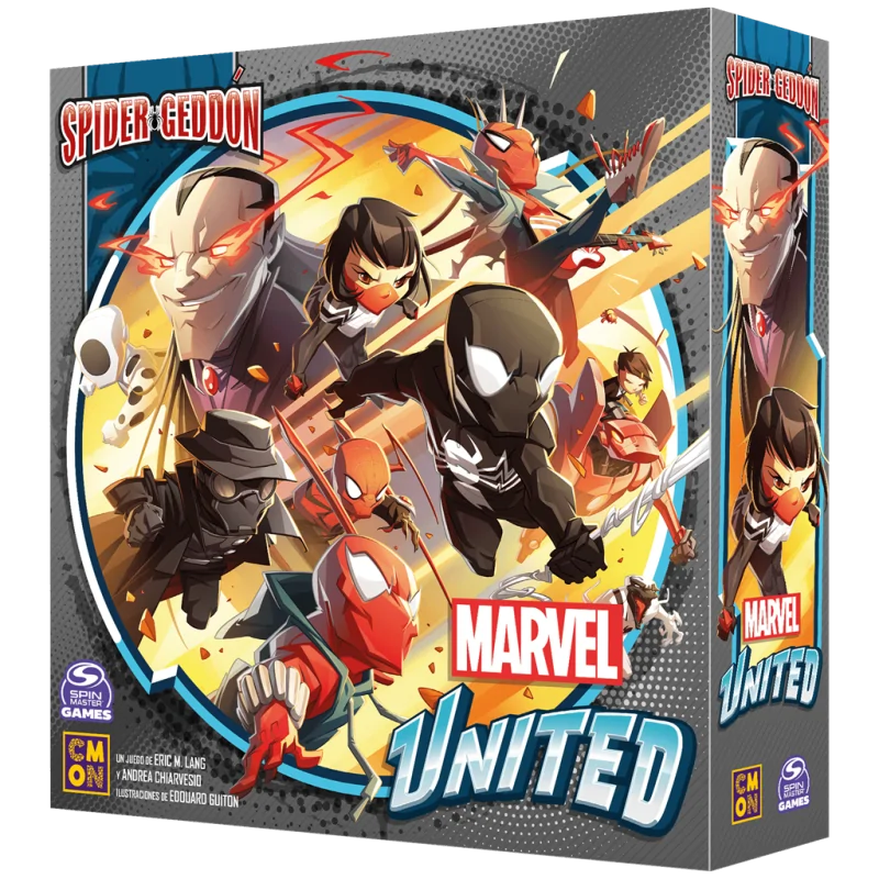 Marvel United: Spider-Geddon de CMON en Juegos de Tablero | La Cueva Roja