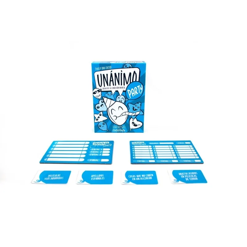 Unánimo Party de Zacatrus en Juegos de Cartas | La Cueva Roja