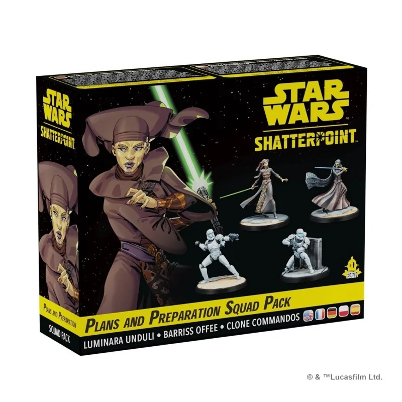 Star Wars Shatterpoint: Plans and Preparation Squad Pack de Juegos en Juegos de Tablero | La Cueva Roja