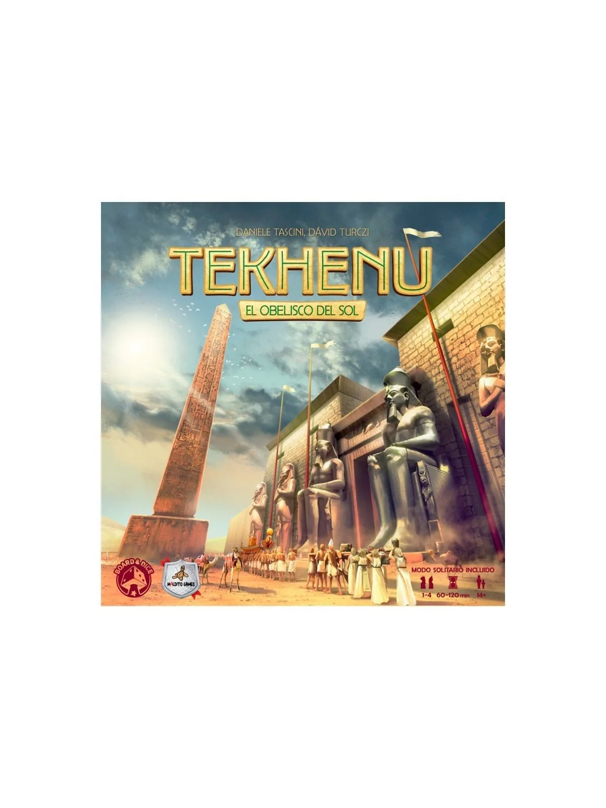 Tekhenu: El Obelisco del Sol de Maldito Games en Juegos de Tablero | La Cueva Roja
