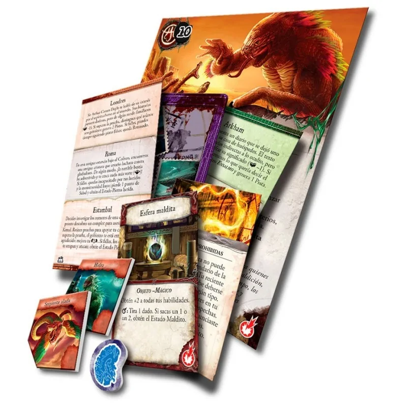 Eldritch Horror: Saber Olvidado de Fantasy Flight Games en Juegos de Tablero | La Cueva Roja