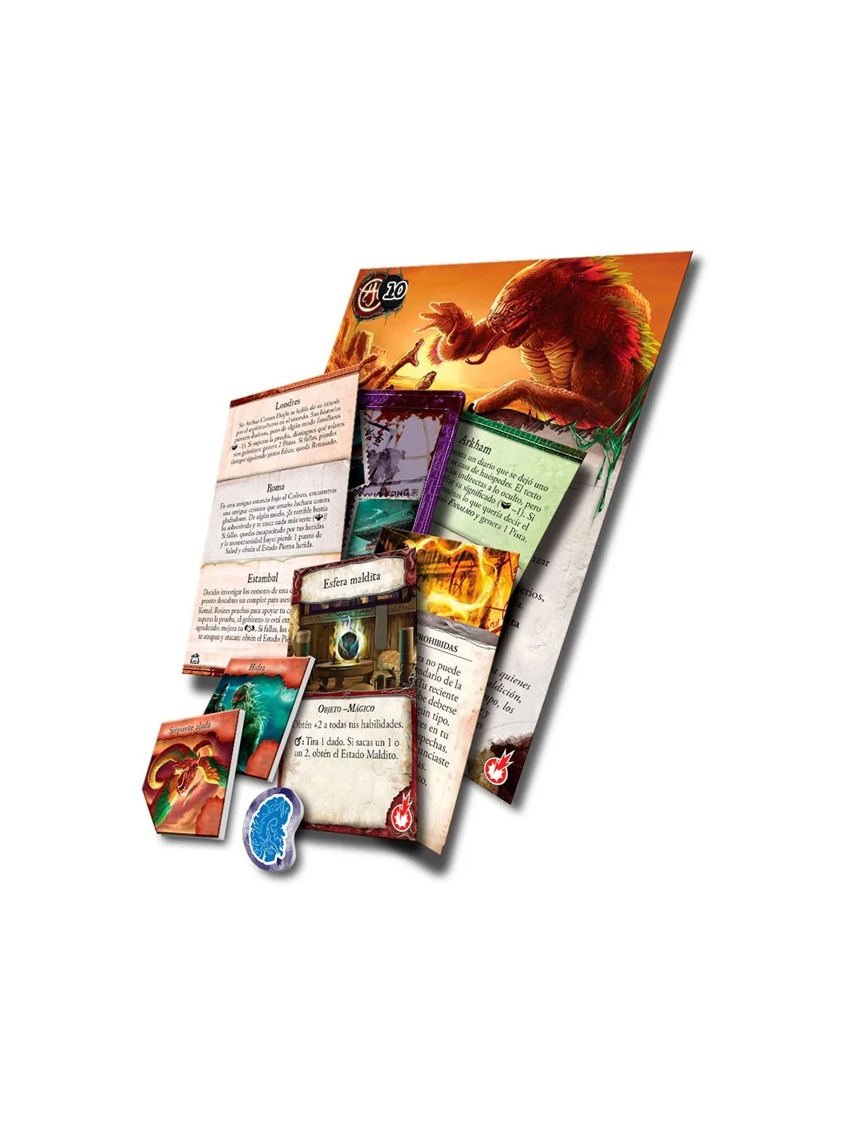 Eldritch Horror: Saber Olvidado de Fantasy Flight Games en Juegos de Tablero | La Cueva Roja
