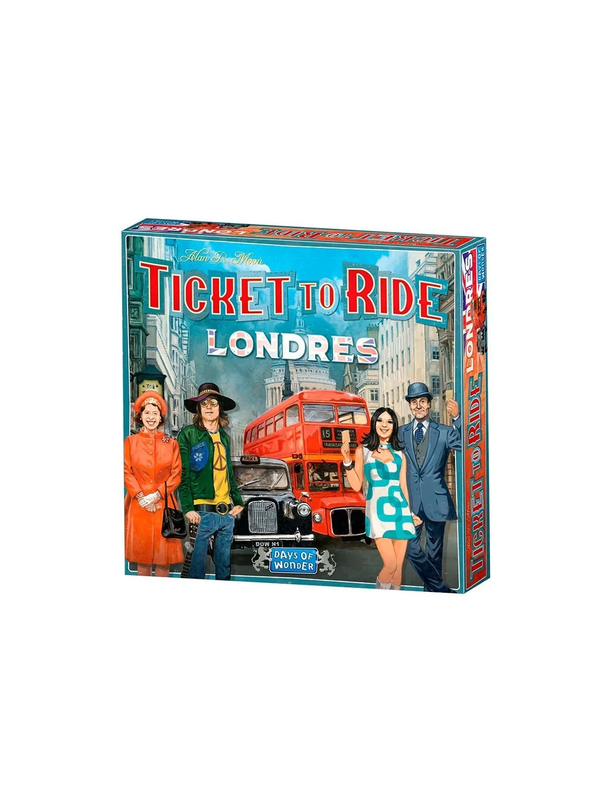 ¡Aventureros al Tren! Londres de Asmodee en Juegos de Tablero | La Cueva Roja