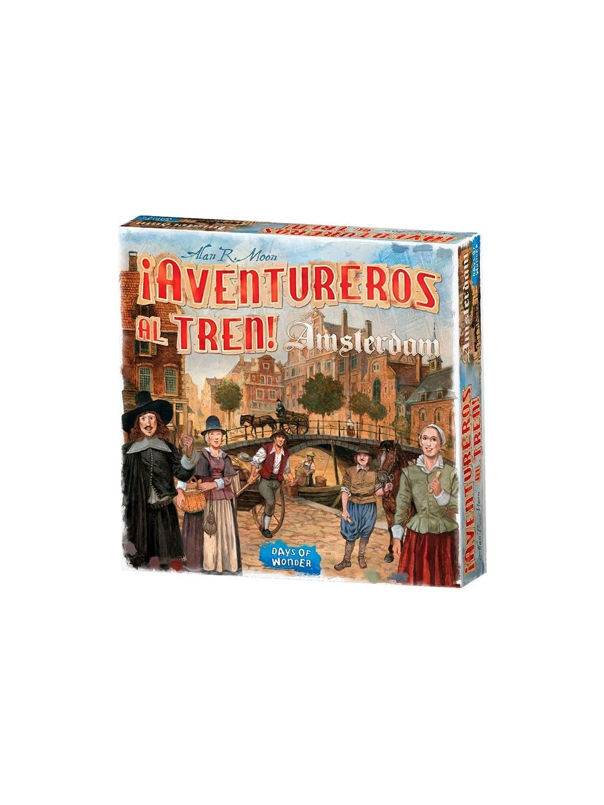 ¡Aventureros al Tren! Amsterdam de Asmodee en Juegos de Tablero | La Cueva Roja