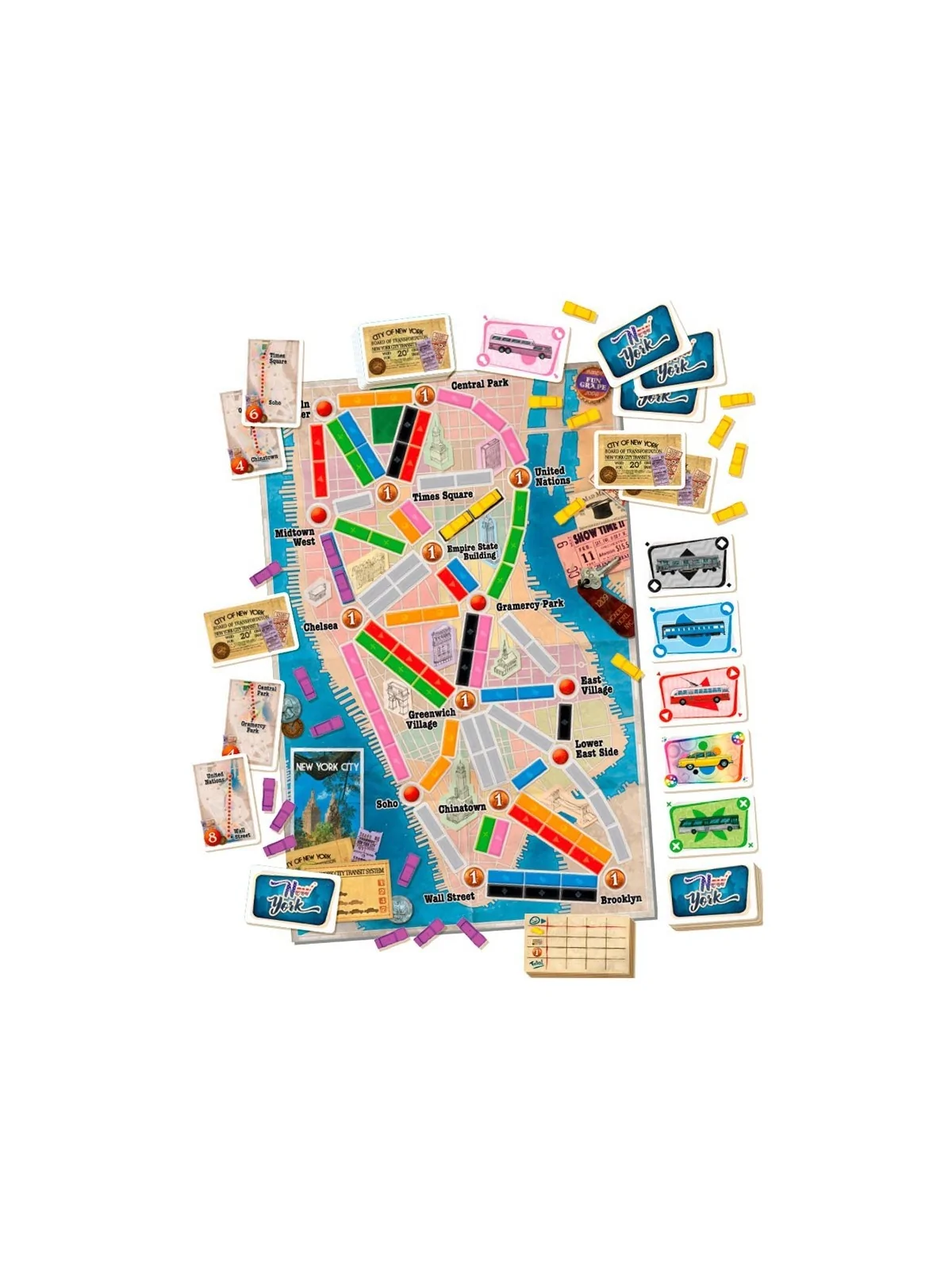 ¡Aventureros al Tren! New York de Edge en Juegos de Tablero | La Cueva Roja