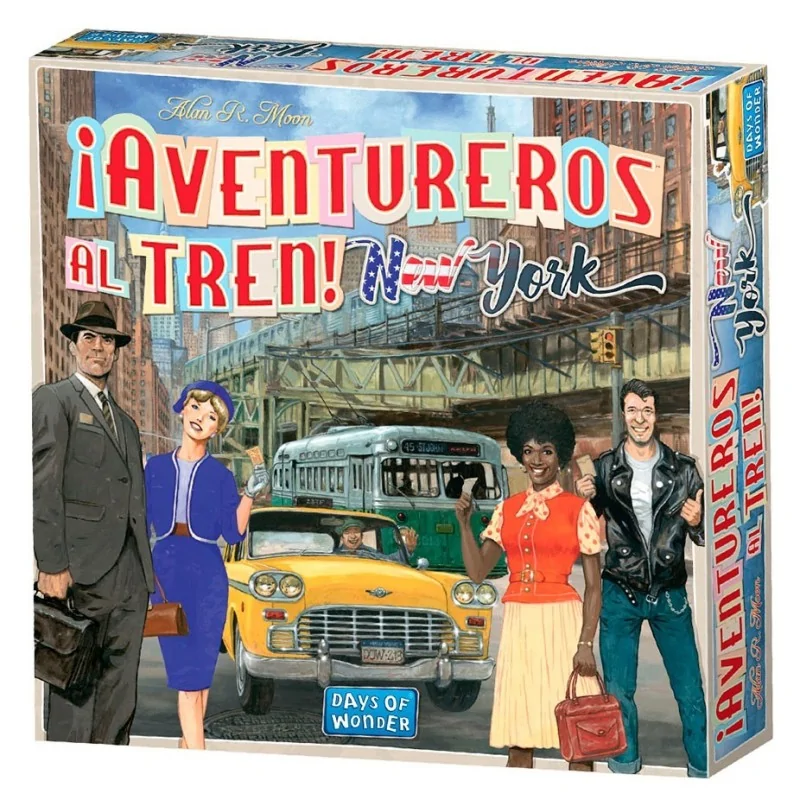 ¡Aventureros al Tren! New York de Edge en Juegos de Tablero | La Cueva Roja