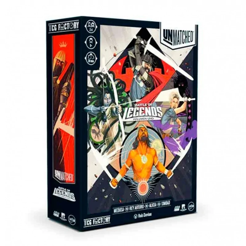 Unmatched: Battle of Legends Volumen Uno de TCG Factory en Juegos de Tablero | La Cueva Roja