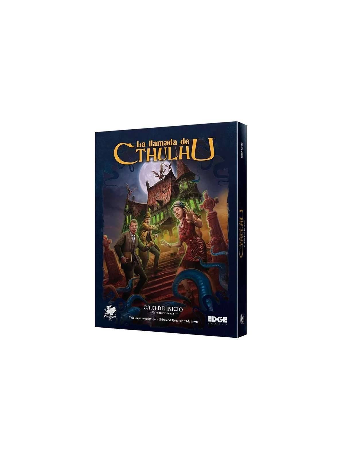 Caja de Inicio: La llamada de Cthulhu Ed. Revisada de Edge en Juegos de Rol | La Cueva Roja