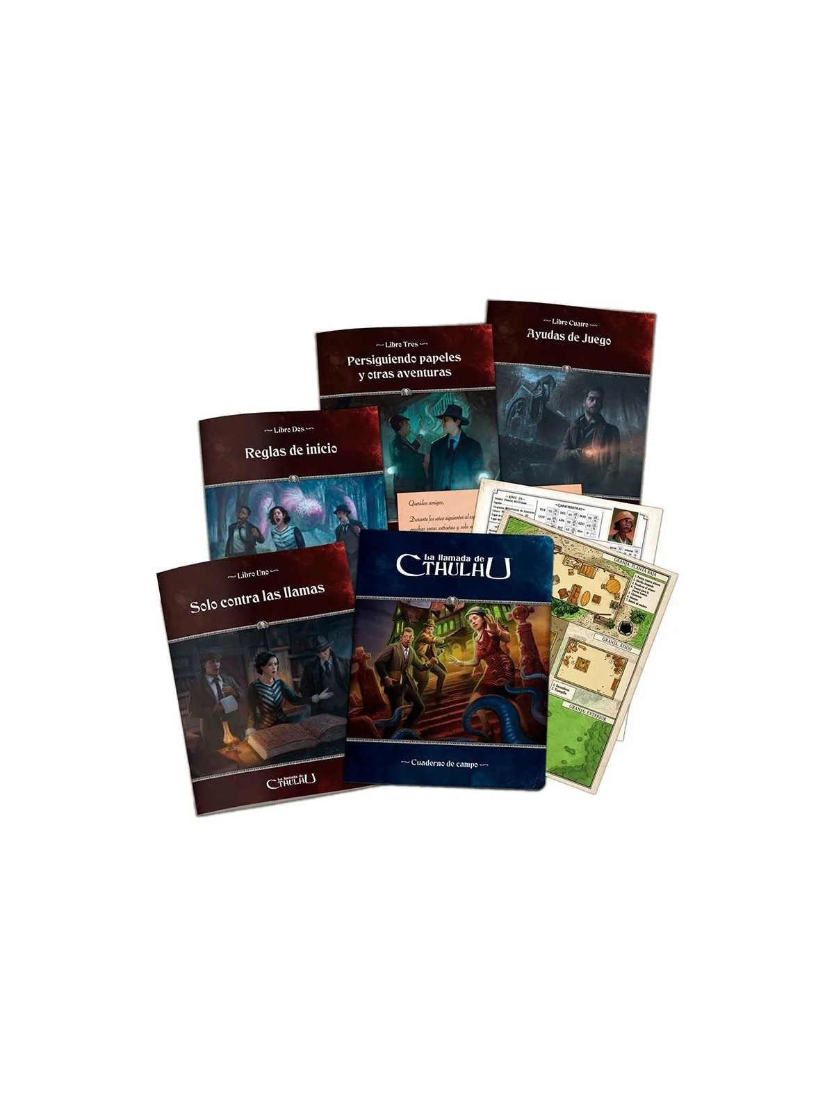 Caja de Inicio: La llamada de Cthulhu Ed. Revisada de Edge en Juegos de Rol | La Cueva Roja