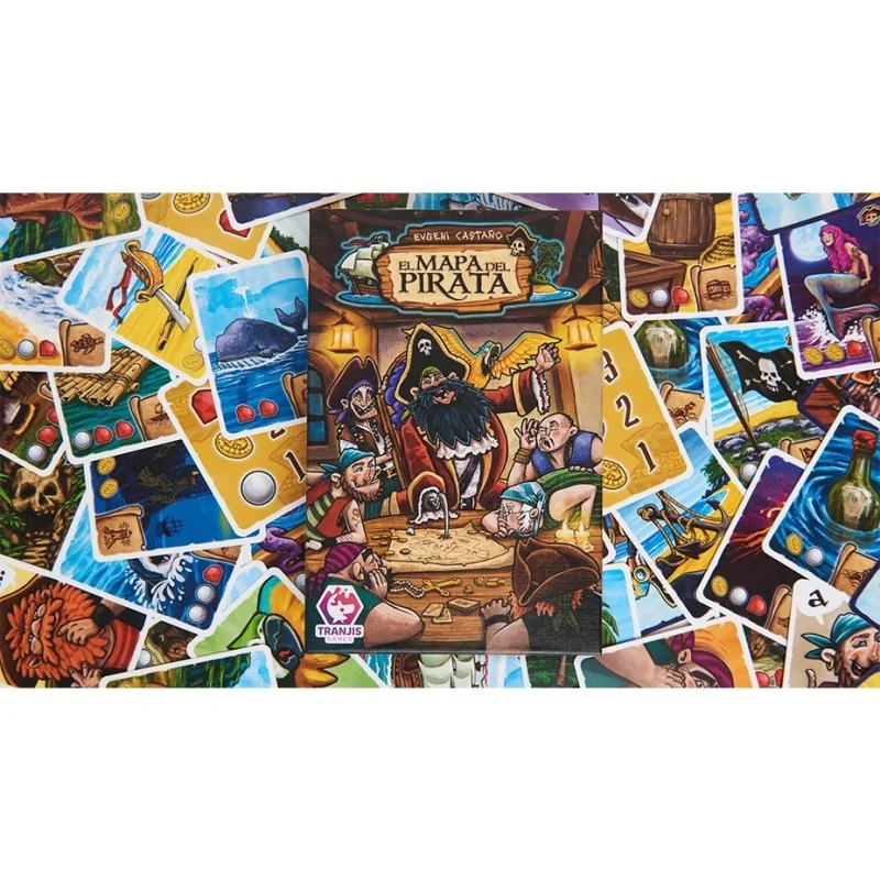 El Mapa del Pirata de Tranjis Games en Juegos de Cartas | La Cueva Roja