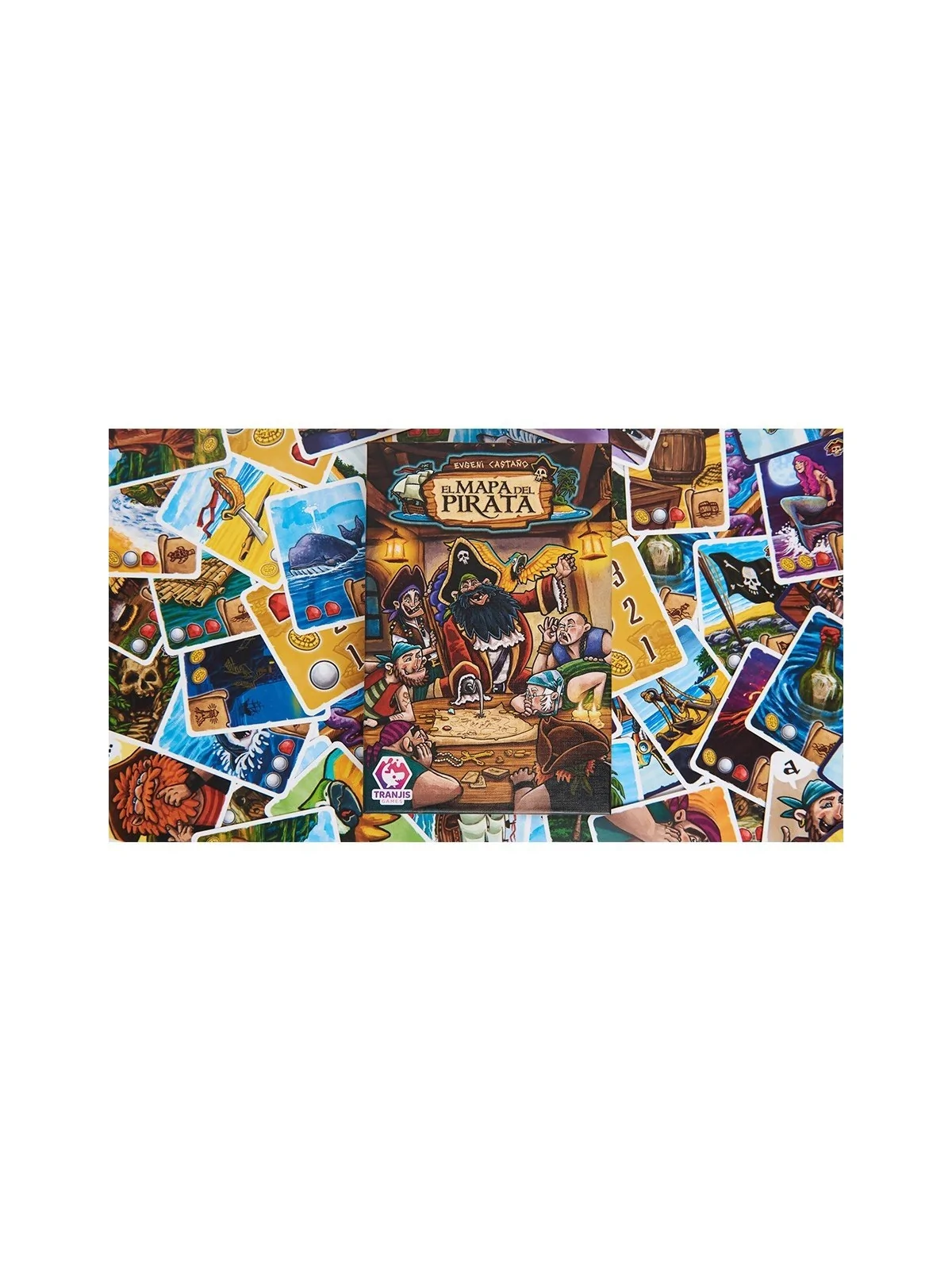 El Mapa del Pirata de Tranjis Games en Juegos de Cartas | La Cueva Roja