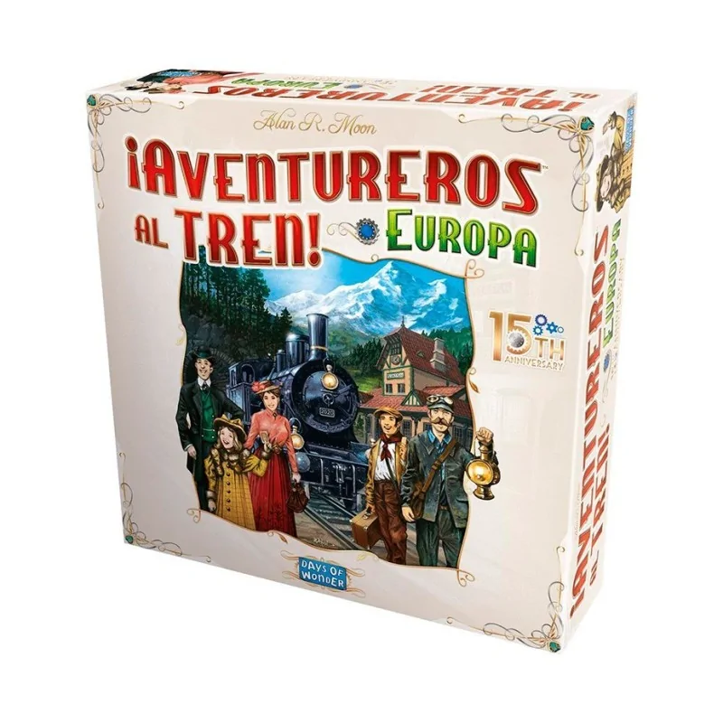 ¡Aventureros al Tren! Europa 15 Aniversario de Asmodee en Juegos de Tablero | La Cueva Roja