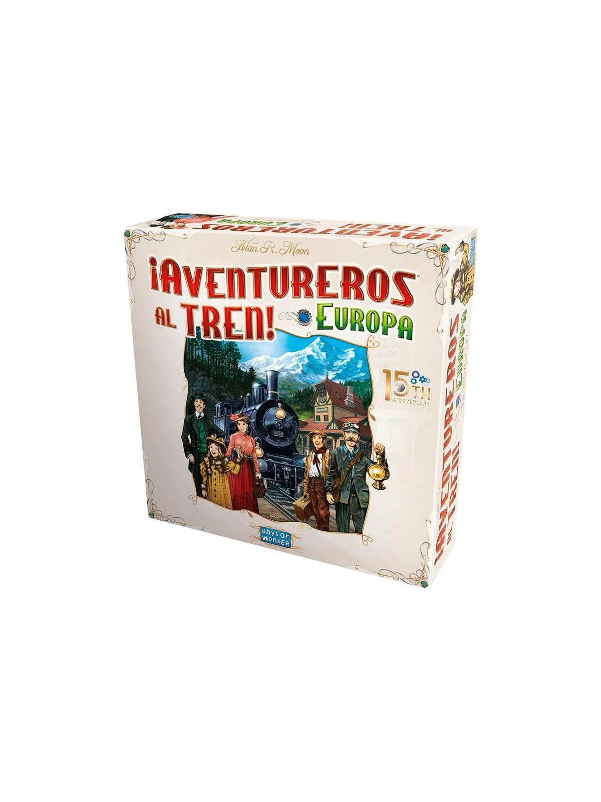 ¡Aventureros al Tren! Europa 15 Aniversario de Asmodee en Juegos de Tablero | La Cueva Roja