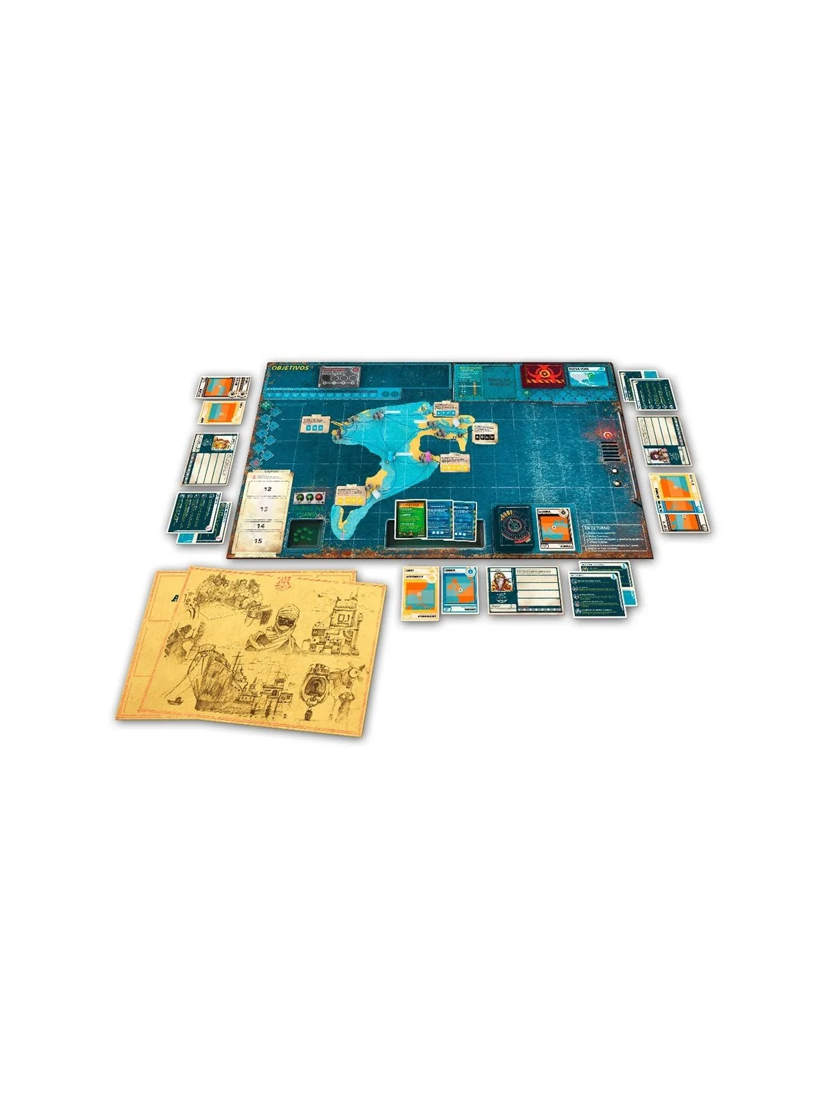 Pandemic Legacy Segunda Temporada (Caja Amarilla) de Z-Man Games en Juegos de Tablero | La Cueva Roja