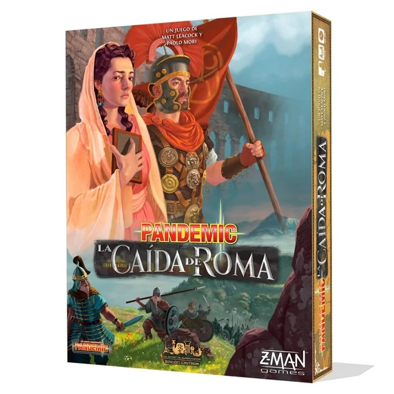 Pandemic: La Caída de Roma de Z-Man Games en Juegos de Tablero | La Cueva Roja