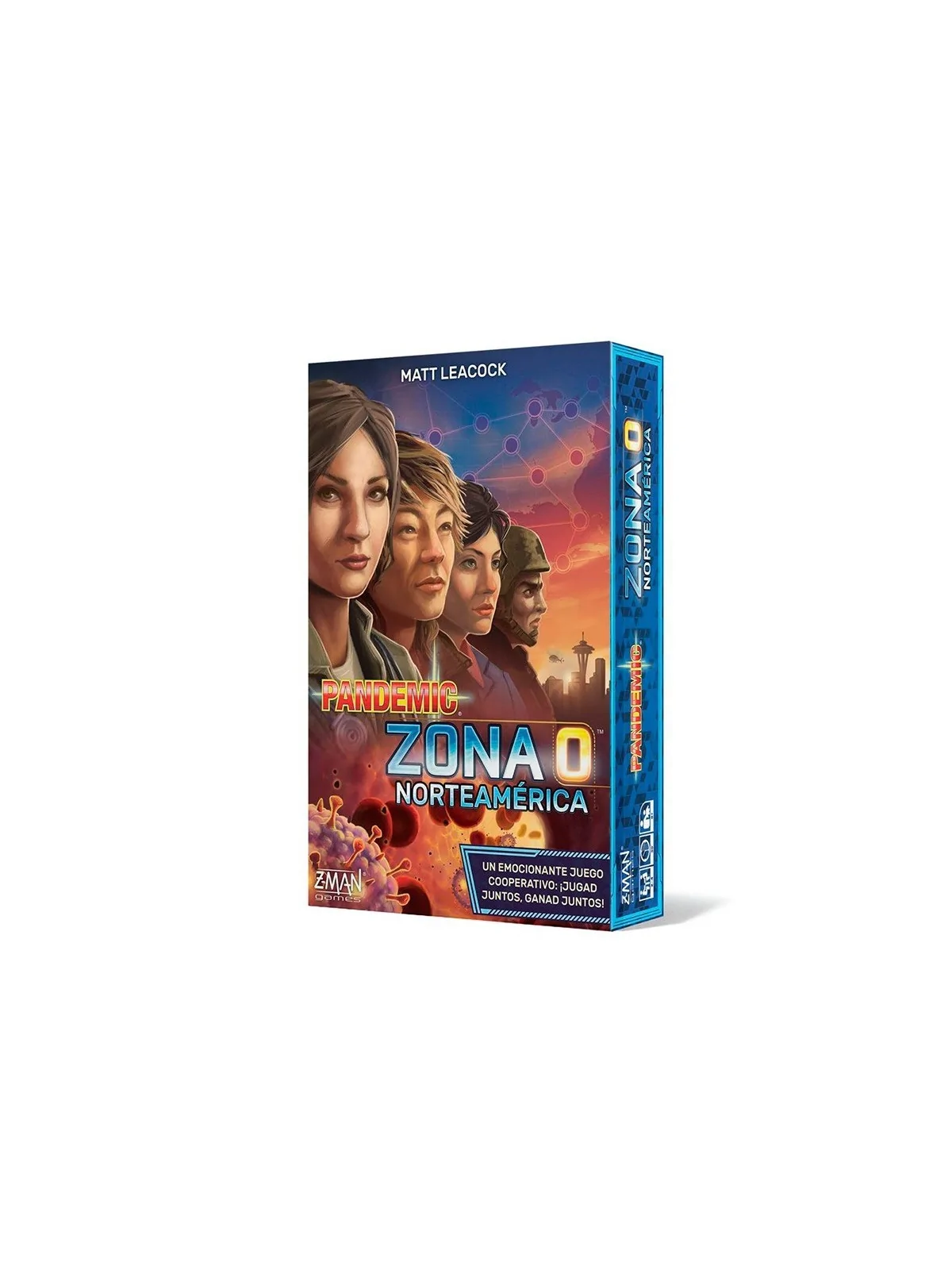 Pandemic: Zona 0 Norteamérica de Z-Man Games en Juegos de Tablero | La Cueva Roja