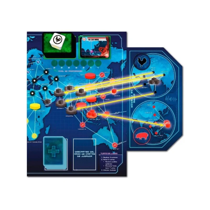 Pandemic: Estado de Emergencia de Z-Man Games en Juegos de Tablero | La Cueva Roja