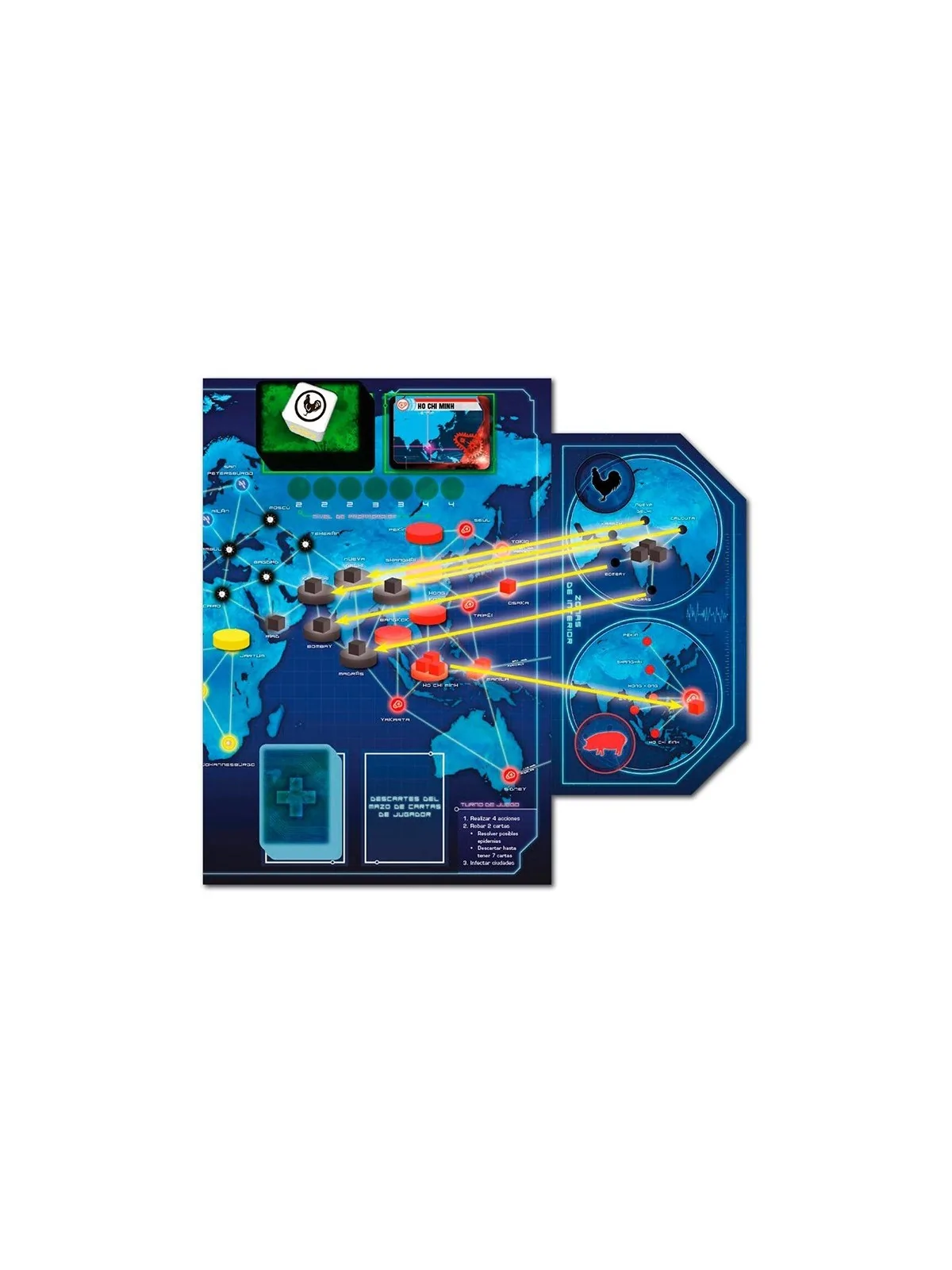 Pandemic: Estado de Emergencia de Z-Man Games en Juegos de Tablero | La Cueva Roja