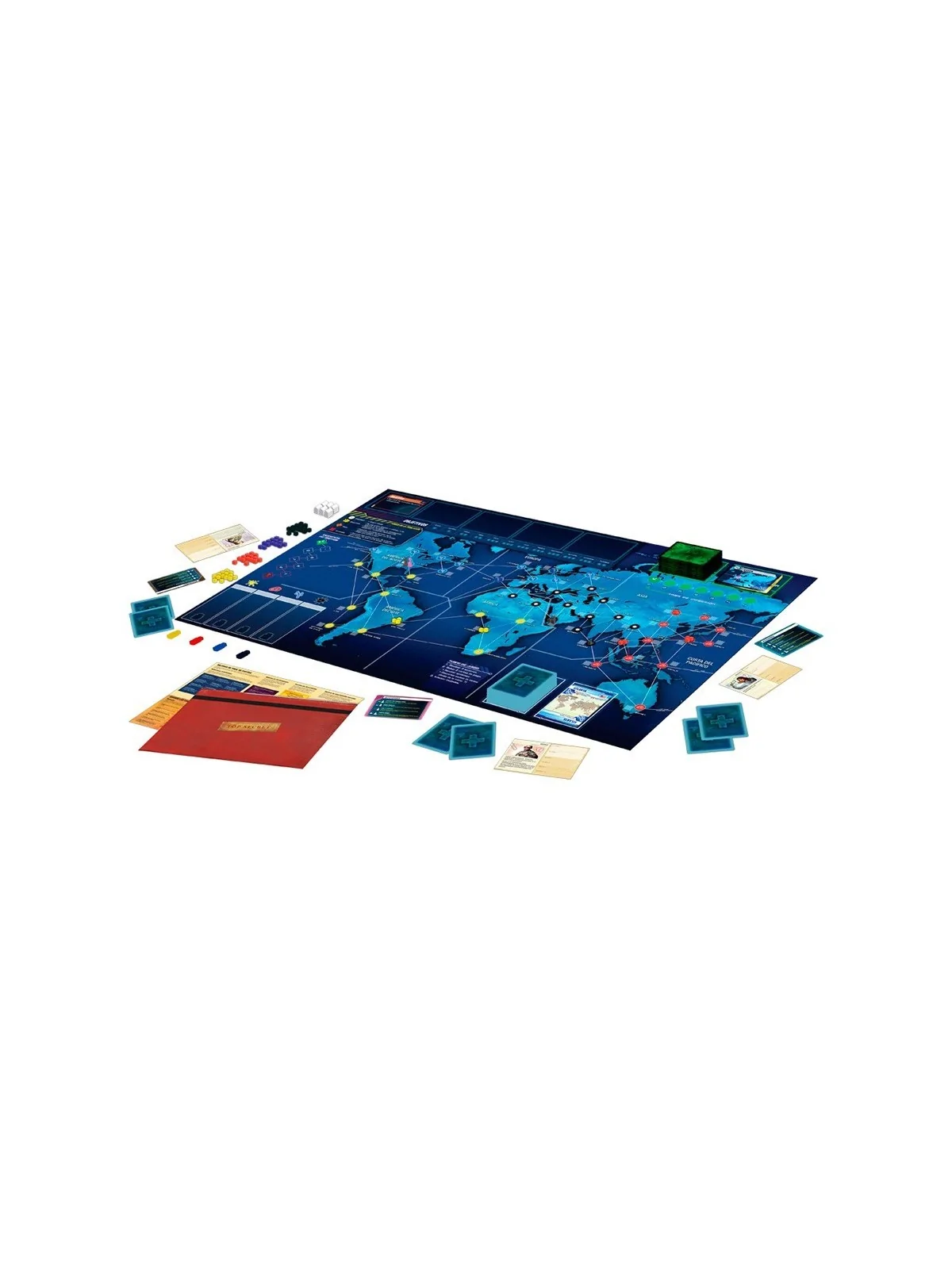 Pandemic Legacy Primera Temporada Rojo de Asmodee en Juegos de Tablero | La Cueva Roja