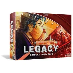 Pandemic Legacy Primera Temporada Rojo de Asmodee en Juegos de Tablero | La Cueva Roja