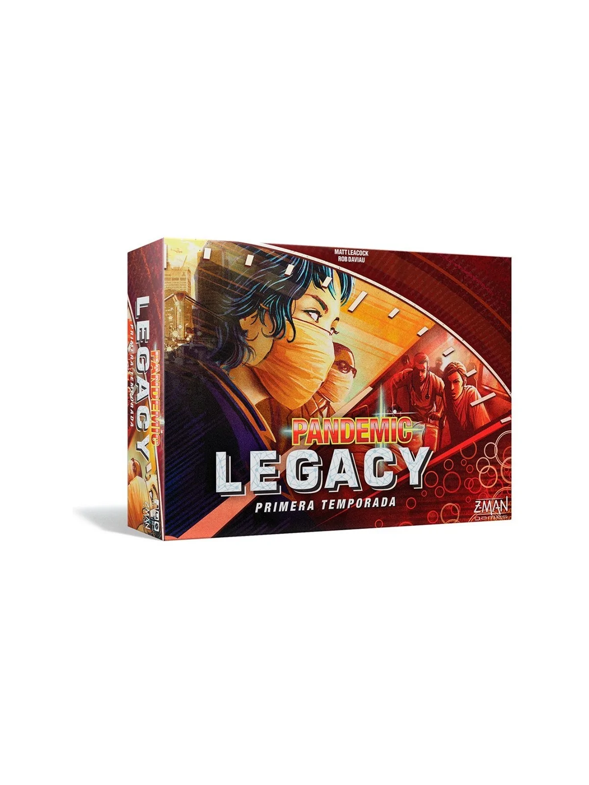 Pandemic Legacy Primera Temporada Rojo de Asmodee en Juegos de Tablero | La Cueva Roja