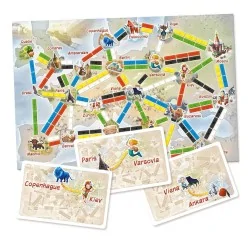 ¡Aventureros al Tren! El Primer Viaje de Edge en Juegos de Tablero | La Cueva Roja