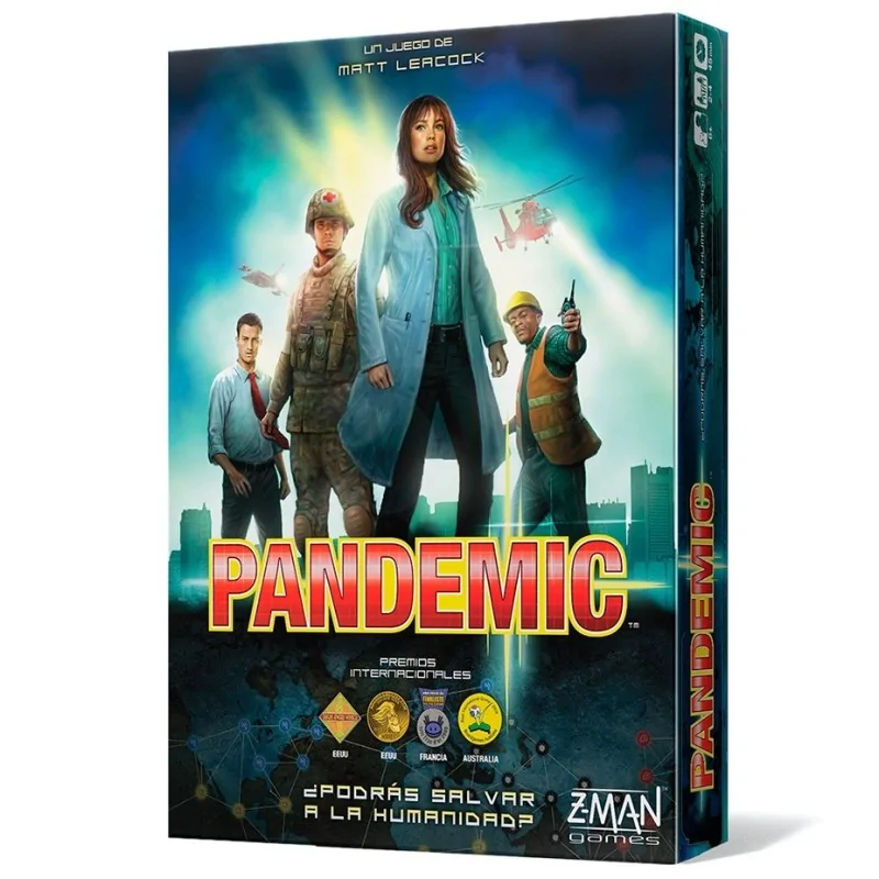 Pandemic de Z-Man Games en Juegos de Tablero | La Cueva Roja