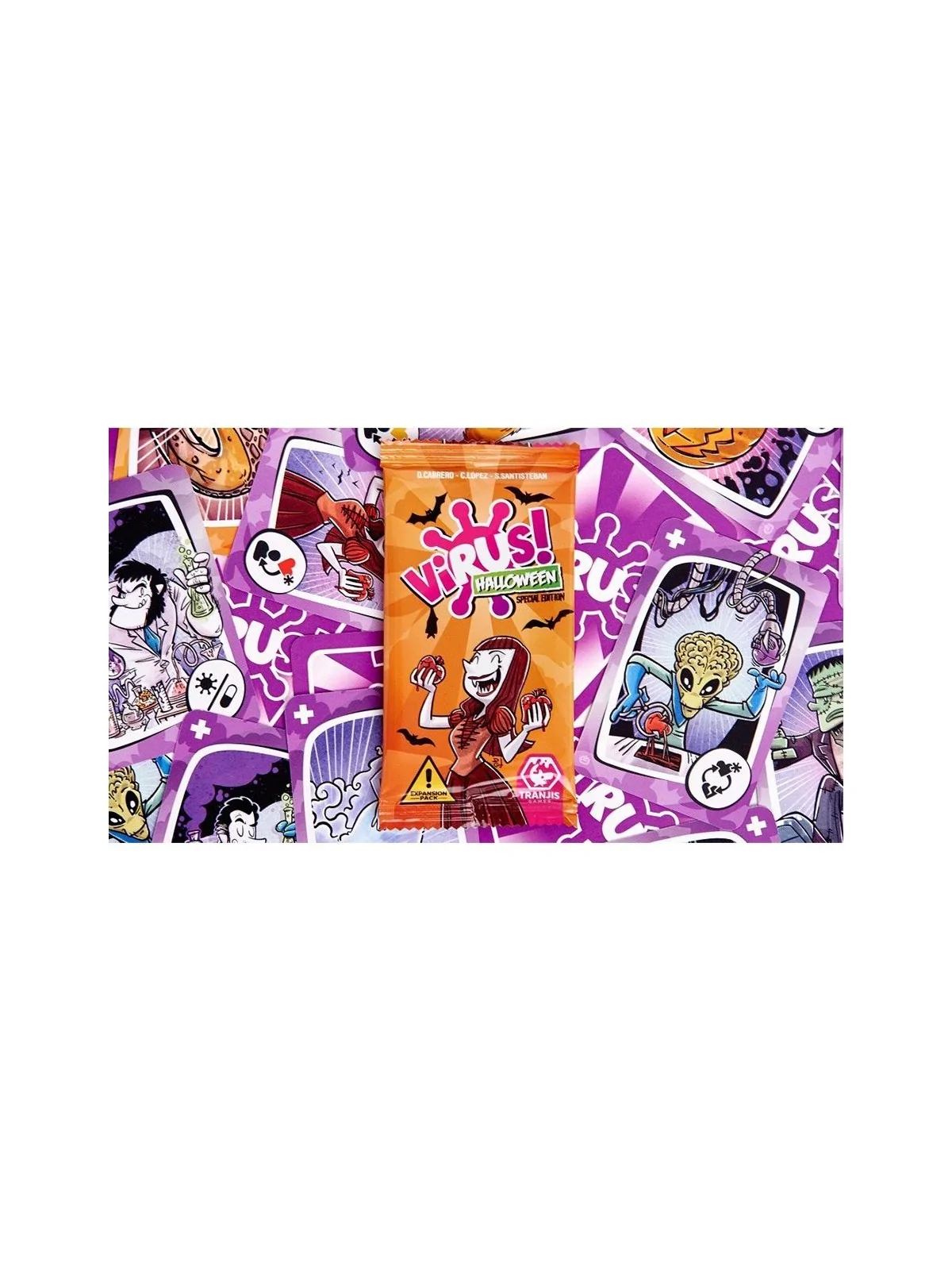 Virus! Halloween de Tranjis Games en Juegos de Cartas | La Cueva Roja