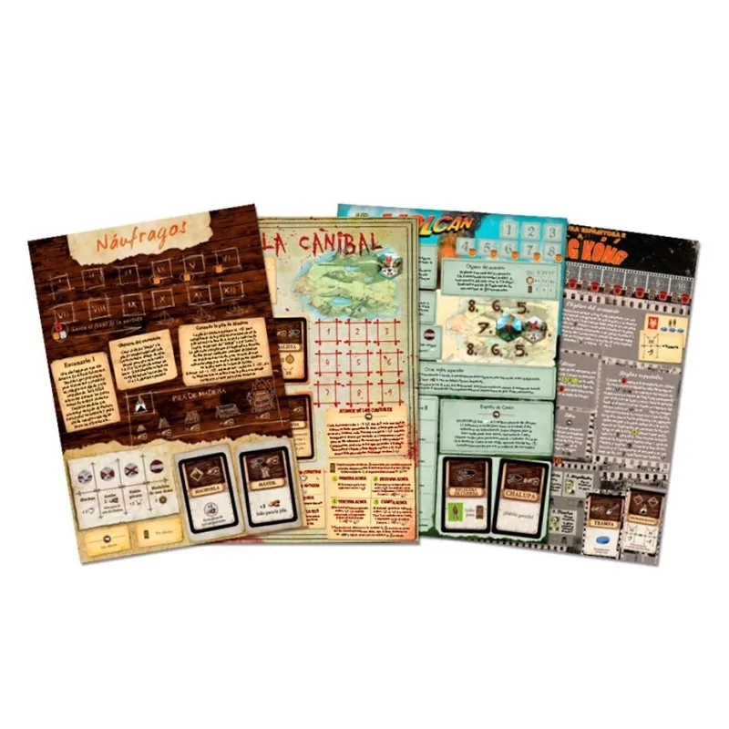 Robinson Crusoe: Aventuras en la Isla Maldita de Edge en Juegos de Tablero | La Cueva Roja