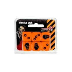 Zombicide: Dados Naranja de CMON en Dados | La Cueva Roja