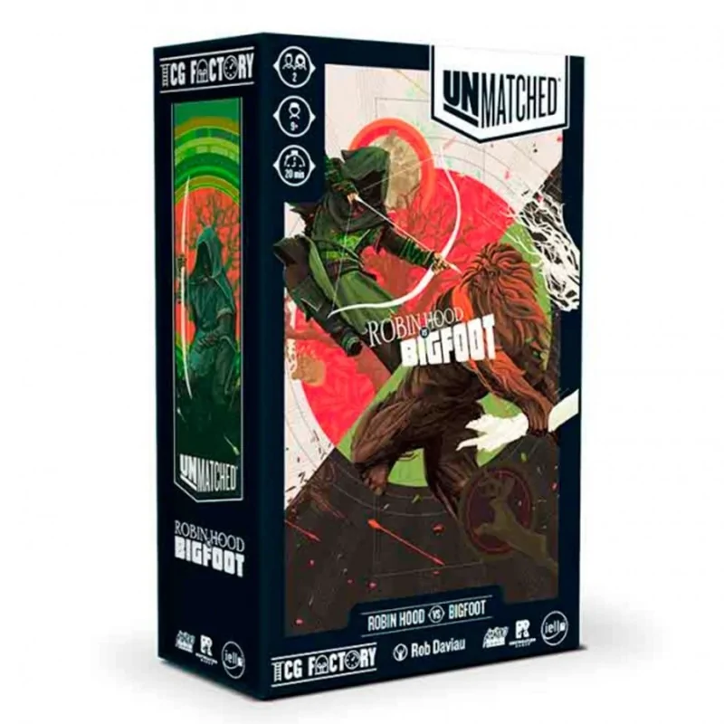 Unmatched: Robin Hood VS Bigfoot de TCG Factory en Juegos de Tablero | La Cueva Roja