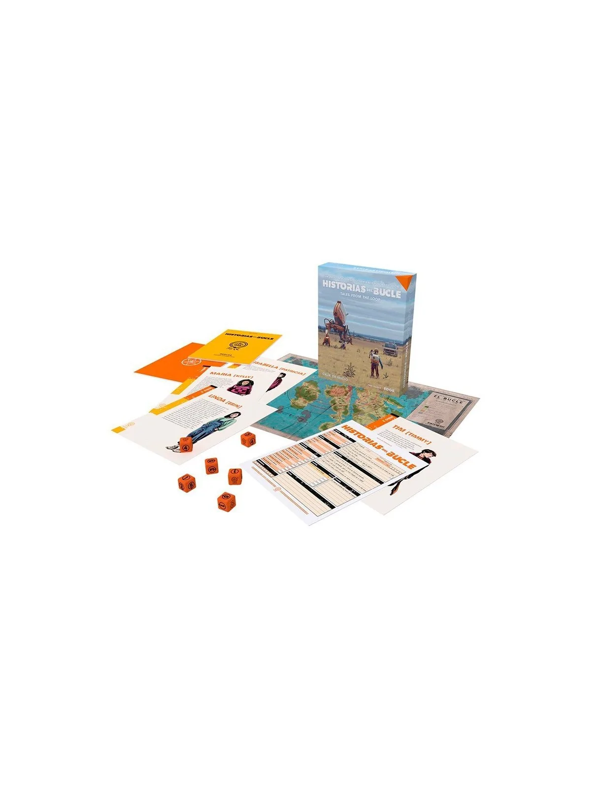 Historias del Bucle: Caja de Inicio de Edge en Juegos de Rol | La Cueva Roja