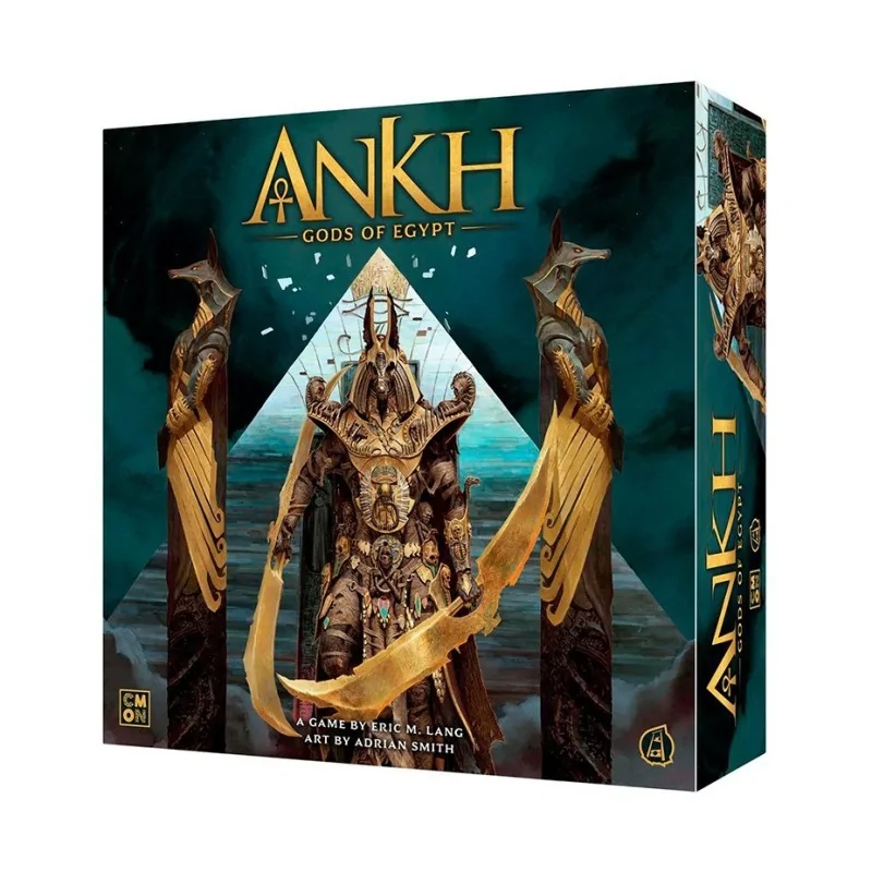 Ankh: Dioses de Egipto de CMON en Juegos de Tablero | La Cueva Roja